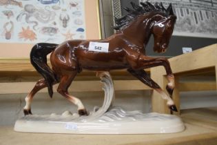 Ceramic model of a horse