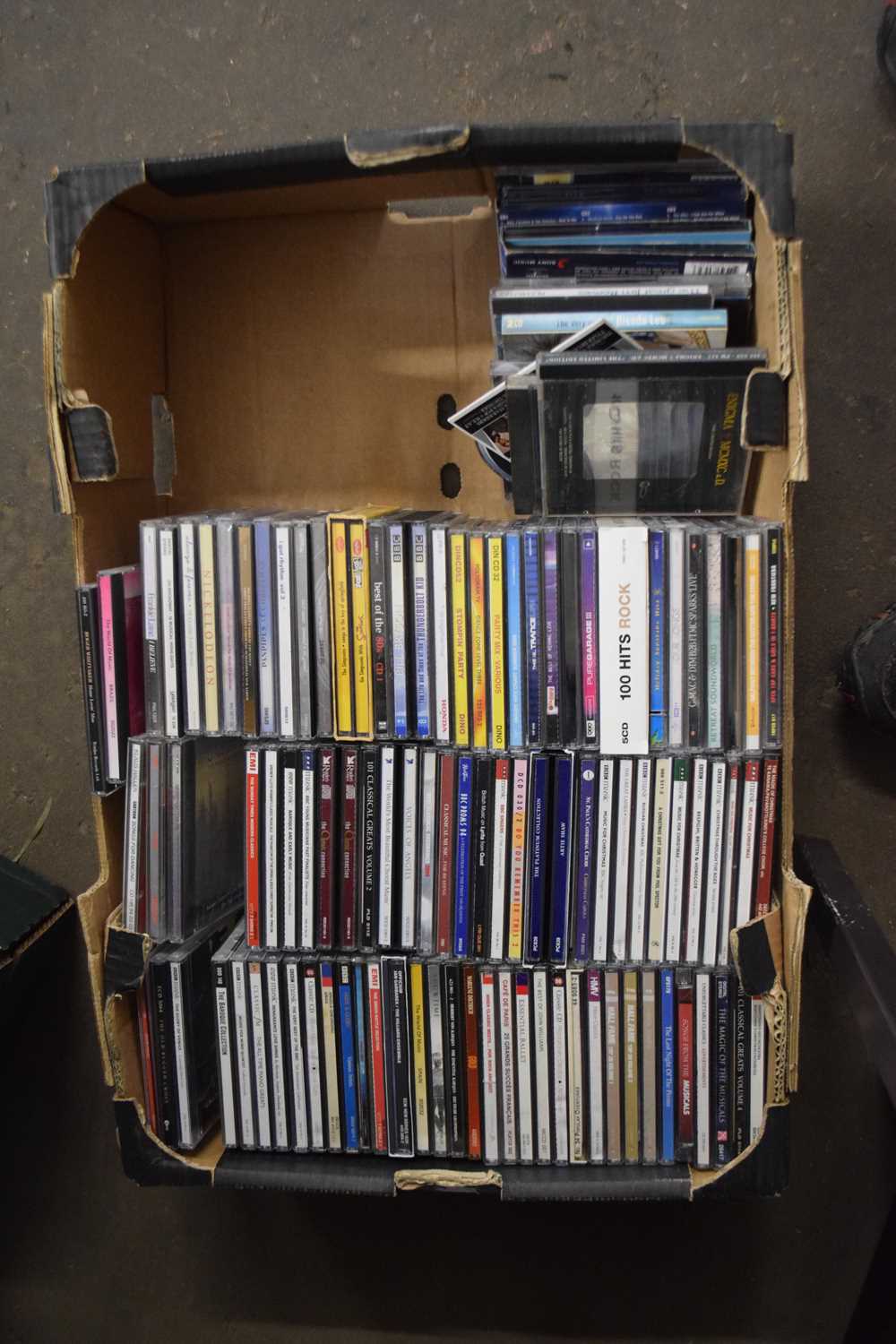 Quantity of assorted CD's