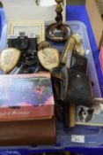 Mixed Lot: Cameras, binoculars, picture frames and other items