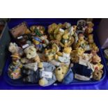 Quantity of resin teddy bears