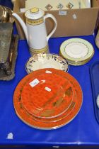 Mixed Lot: various ceramics to include a range of plates decorated with elephants