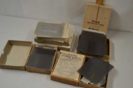 Collection of Royal Navy ship's negatives plates