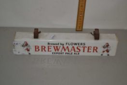 Flowers Brewmaster pub bar light cover