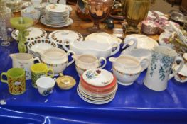 Mixed Lot: ceramics to include quantity of Woods & Sons dinner wares, various jugs etc