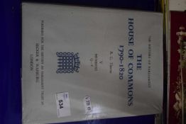The House of Commons 1790-1820 by R G Thorne, Vol 5, Members Q-Y