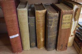 Quantity of mixed classic books to include Grimms Fairy Tales, Short History of the English Peoples,
