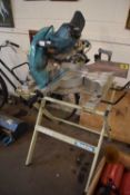 Makita DXT saw with stand