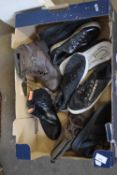 Box of mixed shoes