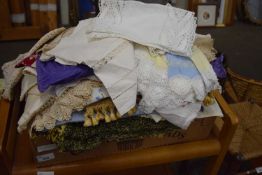 Mixed linens and textiles