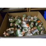 Quantity of pottery pig models