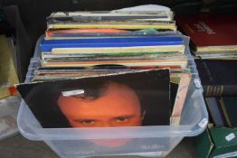 Box of mixed records