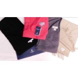 Four cashmere scarves, to include two by Johnstons of Elgin, another by Cameron Tayler and one by