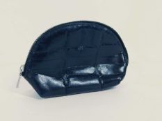 A black Mulberry purse, the small arch top purse with zip closure, Mulberry stamp to front and