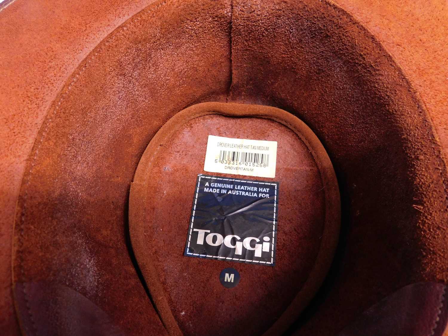 Four hats to include a tan leather hat by Toggi, size M, a fur trapper hat by Mountain Horse, one - Image 3 of 5