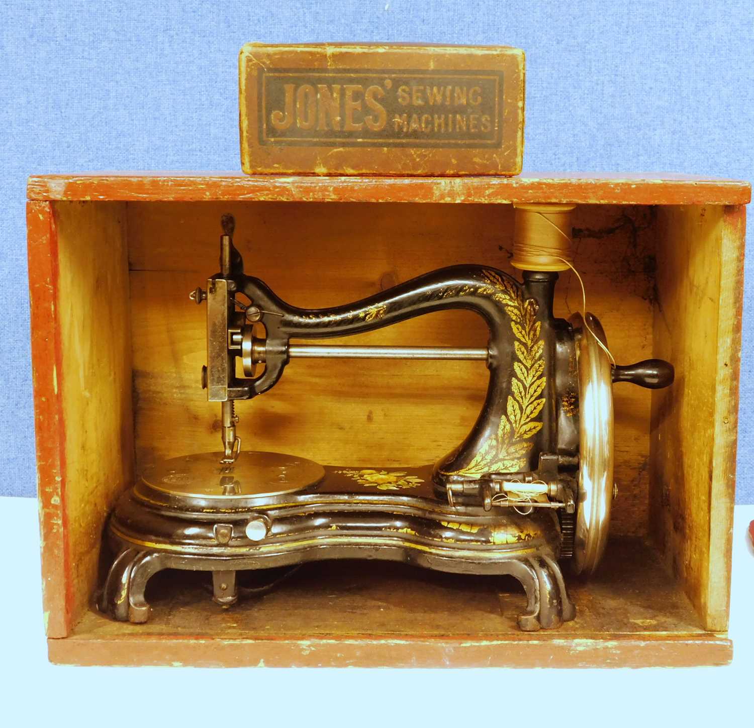 A c.1879- 1909 sewing machine by Jones, Manchester - Image 5 of 7