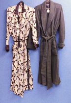 A lady's and gents early to mid 20th Century dressing gown (2)