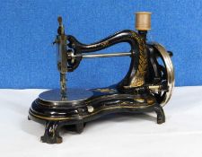 A c.1879- 1909 sewing machine by Jones, Manchester