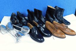 Five pairs of gents leather shoes to include Clifford James, Bally, Patrick Cox and others