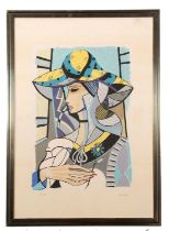 Vittorio Chippari (Italian, b.1922) Serigraph, numbered 37/200, signed, 13x20ins, framed and glazed