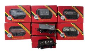 A mixed lot of various boxed Hornby 00 gauge wagons etc, to include: - R215 NE Brake Van - R008 Esso