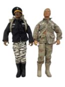 A pair of 1990s figures by Hasbro to include GI Joe and Stalker