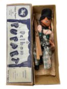 A boxed Pelham SS Dutch Boy marionette puppet