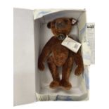 A boxed limited edition Steiff Teddy bear, Nando, 035166, with certificate. From the Paradise Jungle