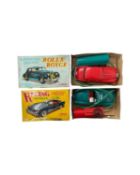 A pair of boxed Clifford Series Electrically Operated Remote Control cars, to include: - Racing