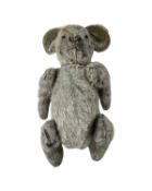 Early 20th century teddy bear with 3cm disc-jointed limbs, possibly Steiff. Vendor purchased from