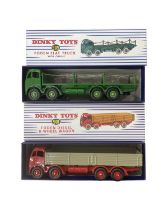 A pair of boxed 2016 reproduction Dinky toys, to include: - 901 Foden Diesel 8-Wheel Wagon - 905