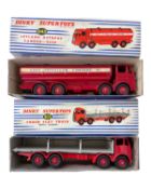 A pair of boxed Dinky die-cast vehicles, to include: - 905, Foden Flat Truck with Chains - 943