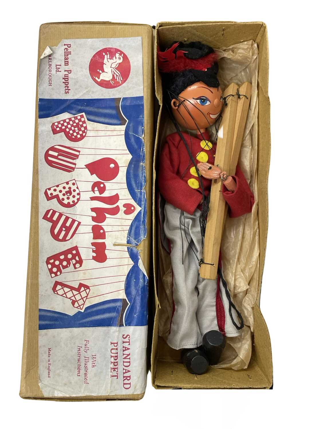 A boxed Pelham SS Fritzl marionette puppet