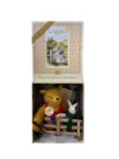 A boxed limited edition Winnie the Pooh and Piglet soft toy, with certificate and tag from The