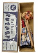 A boxed Pelham SS Dutch Girl marionette puppet