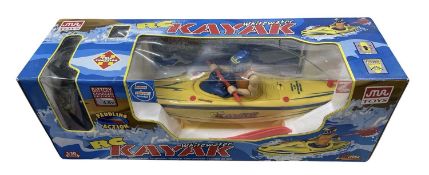 A boxed radio-controlled Whitewater kayak by MA Toys