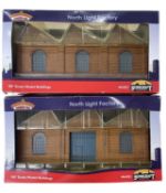 A pair of boxed Bachmann 44-021 North Light Factory 00 Scale model buildings