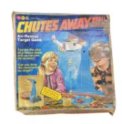 A boxed Marx Chutes Away Air Rescue Target Game. (Unchecked for completeness)