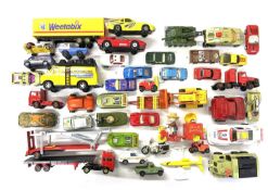 A collection of various die-cast vehicles, to include Corgi, Matchbox etc