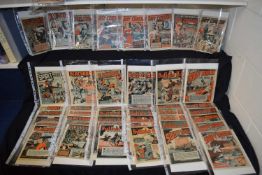 Various - 44 T.V. Boardman/Popular Press comics comprising Roy Carson x 8, Swift Morgan x 7, Buffalo