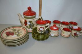 Quantity of retro mid Century tea wares