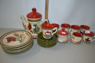 Quantity of retro mid Century tea wares