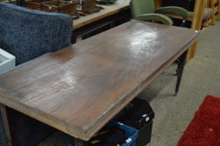 Large 19th Century mahogany side table, for restoration
