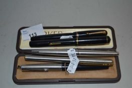 Mixed Lot: Parker and other pens