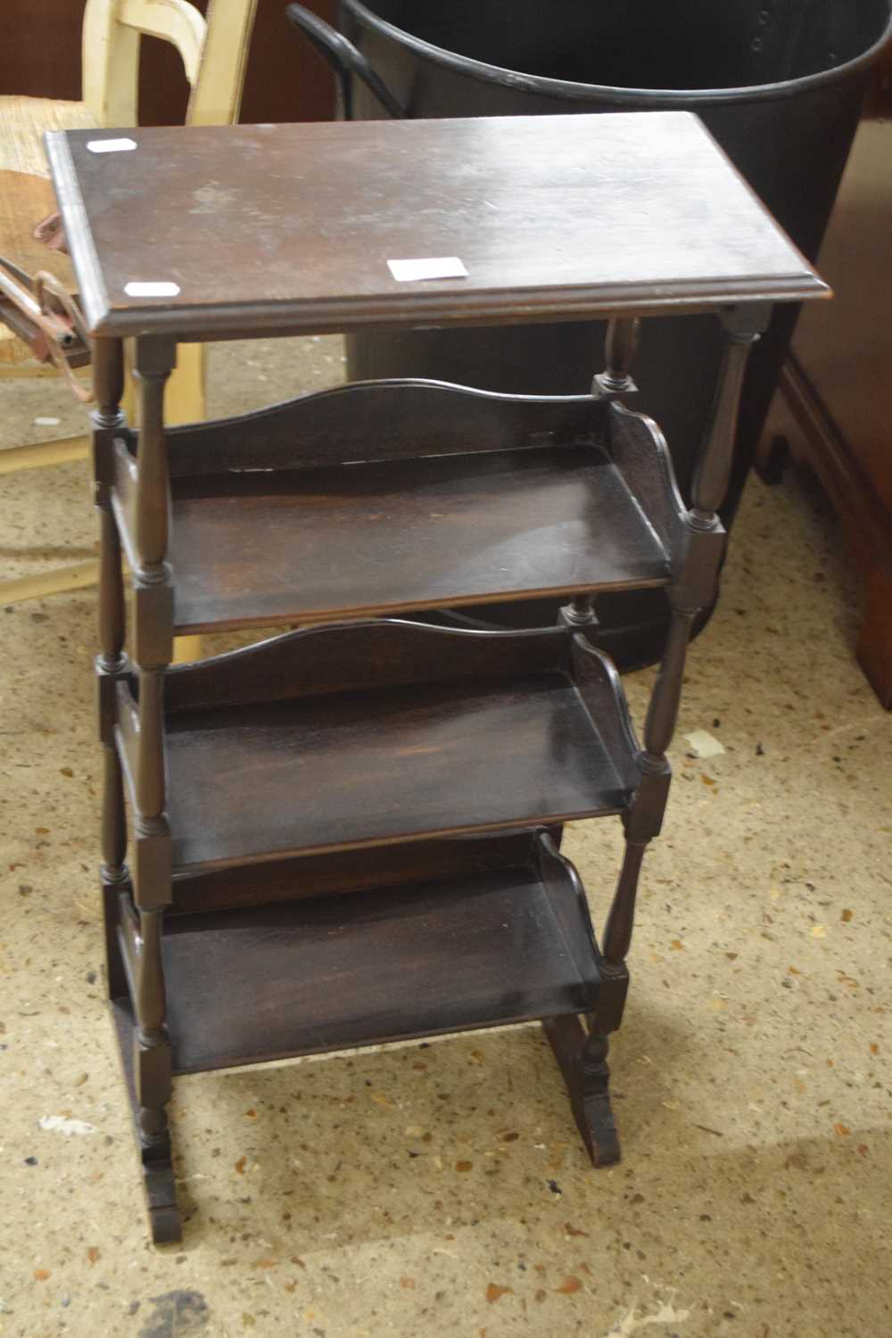 Small hardwood bookcase