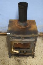 Cast iron woodburner