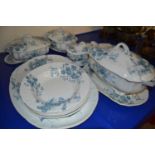 Quantity of Doulton Burslem floral decorated table wares