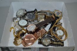 Box of assorted watches