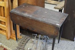 George III mahogany pembroke table, for restoration