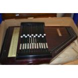 Modern table top zither or table top piano
