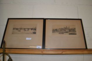 Two Wyllie etchings